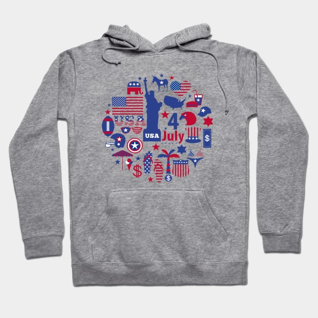 independence day Hoodie by This is store